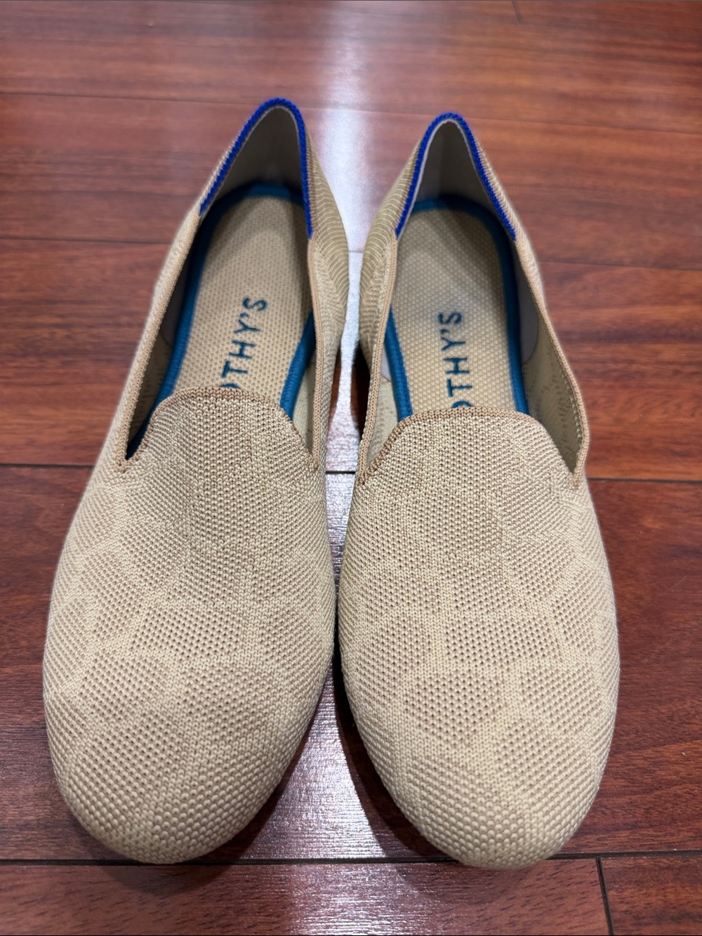 Rothy's Safari Gold Giraffe The Loafer Knit Comfort Slip On Flats Women’s Size 8 - Picture 4 of 4